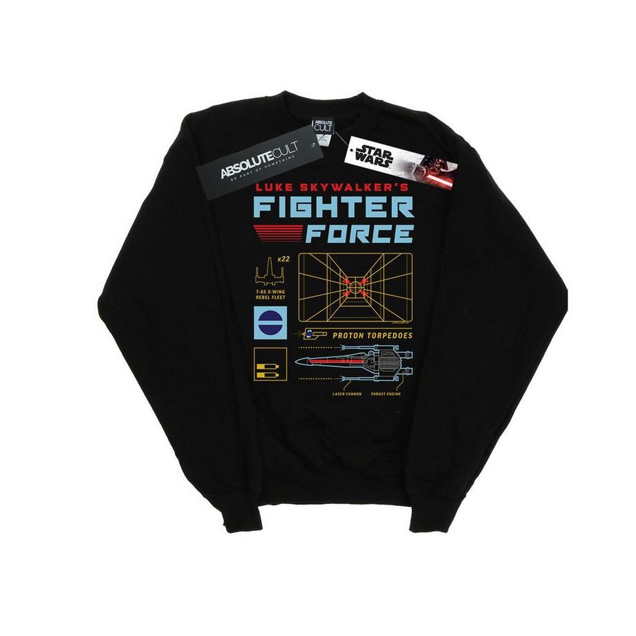 STAR WARS Fighter Force Felpa  