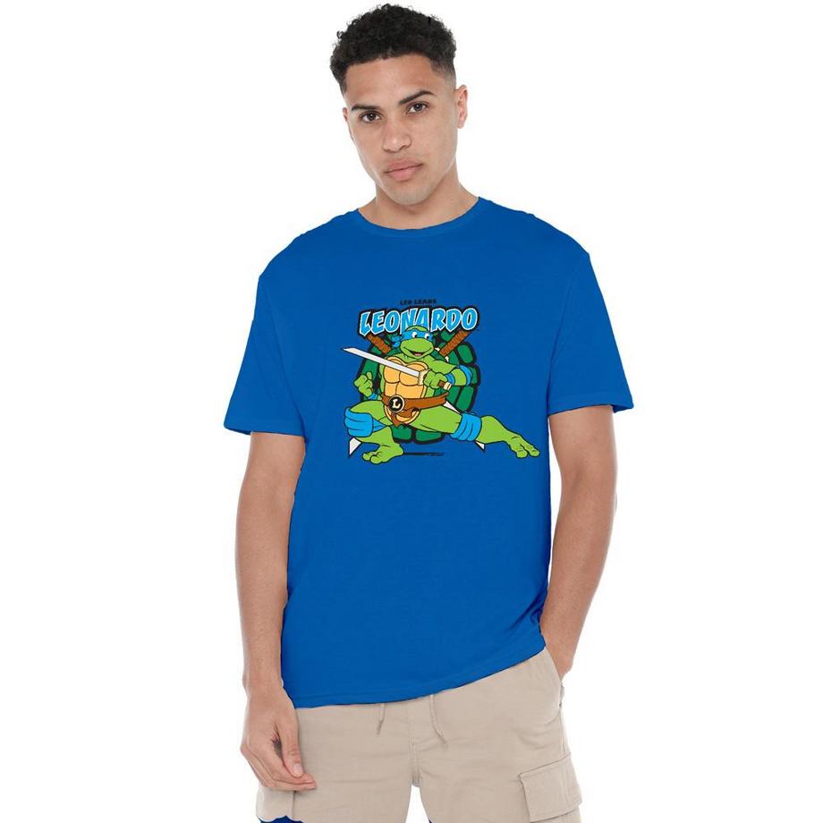 TEENAGE MUTANT NINJA TURTLE  Leonardo Leads Maglietta 