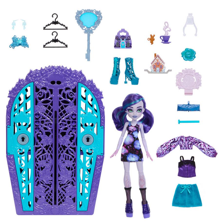 Mattel  Monster High Verborgene Schätze Twyla 