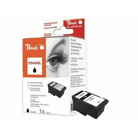 Peach  Tinte Canon PG-545XLBK Black 