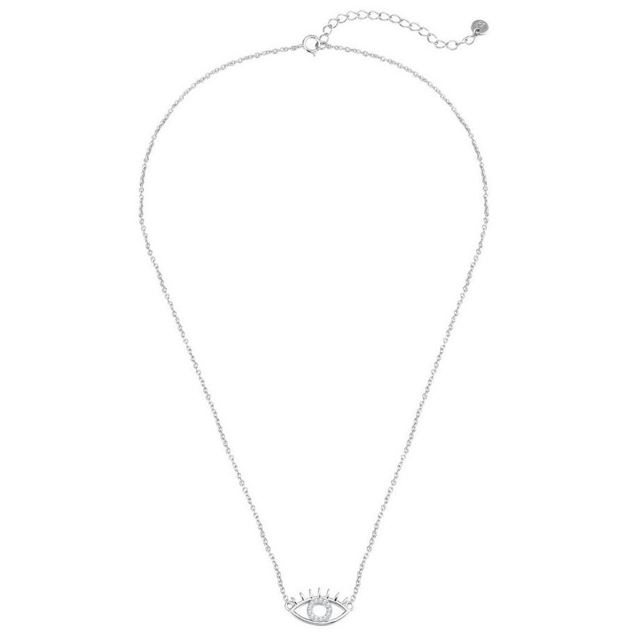 Glanzstücke München  Kette mit Anhänger Sterling Silber Zirkonia weiß 