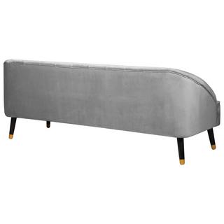 Beliani 3 Sitzer Sofa aus Samtstoff Modern ALSVAG  