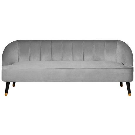 Beliani 3 Sitzer Sofa aus Samtstoff Modern ALSVAG  