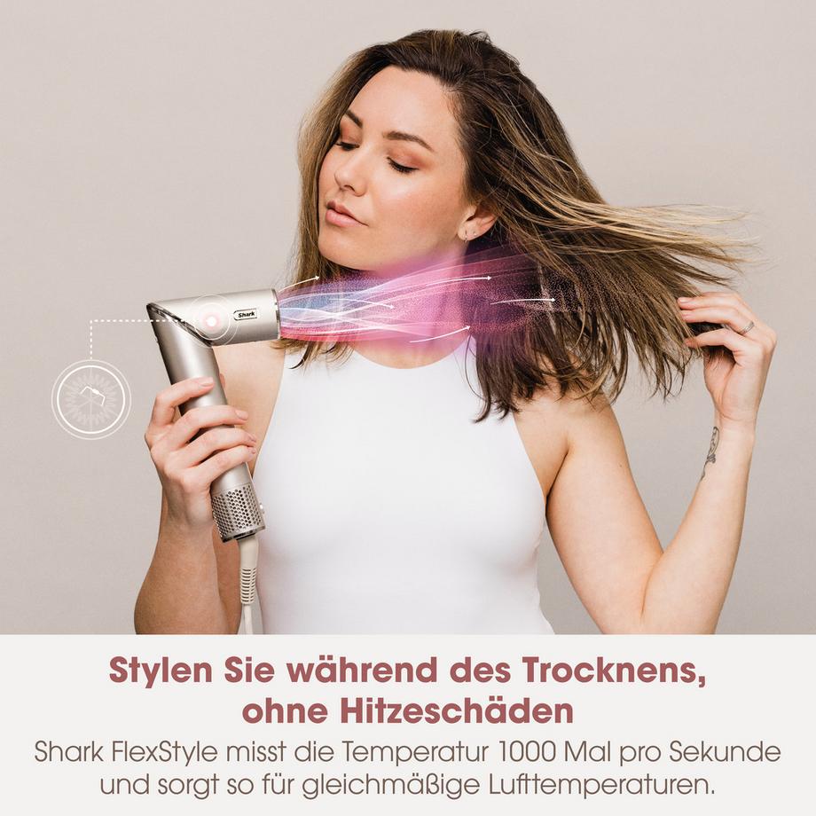 Shark  Coiffeur et sèche-cheveux FlexStyle 3-en-1 