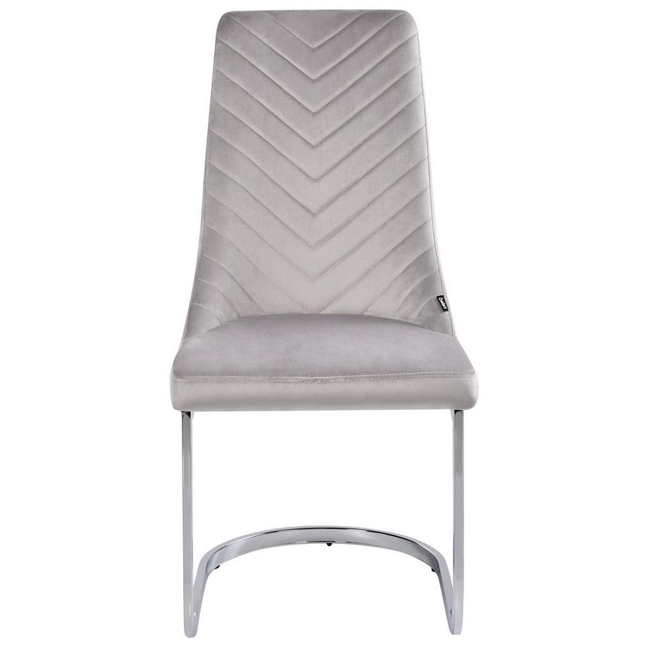 Beliani Set di 2 sedie da pranzo en Velluto Moderno ALTOONA  