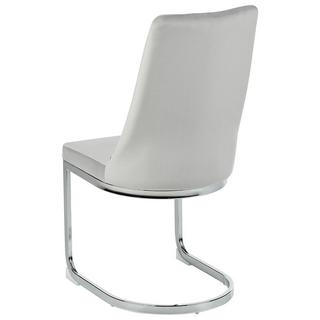 Beliani Esszimmerstuhl 2er Set aus Samtstoff Modern ALTOONA  