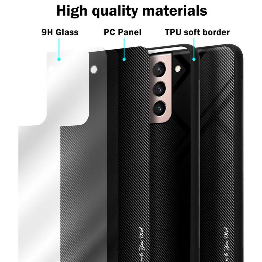 Cadorabo  Hülle für Samsung Galaxy S21 5G Streifen Optik 