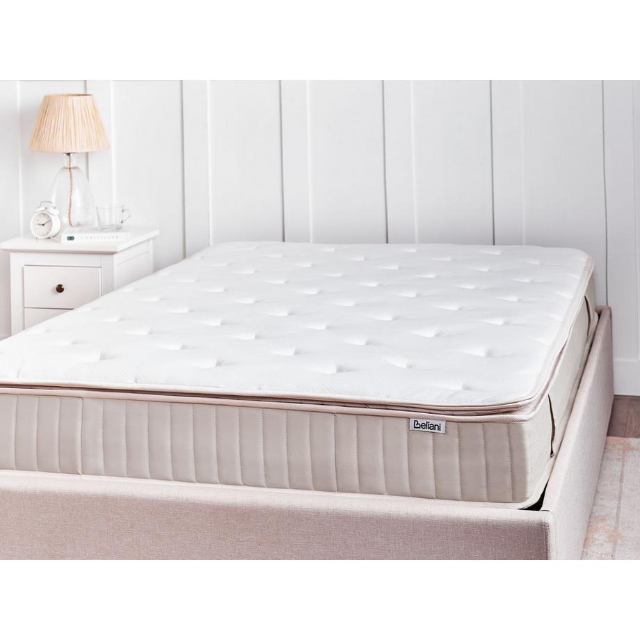 Beliani Materasso a molle insacchettate in lattice en Molle insacchettate DAYDREAM  