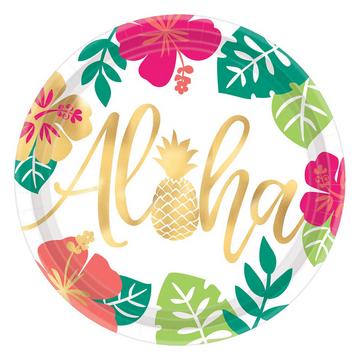 PartyTeller Aloha, Papier 8erPack