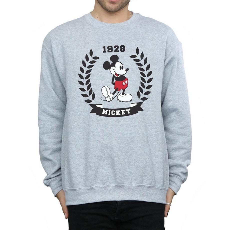 Disney Mickey Mouse 1928 Sweatshirt Couronne de Laurier  