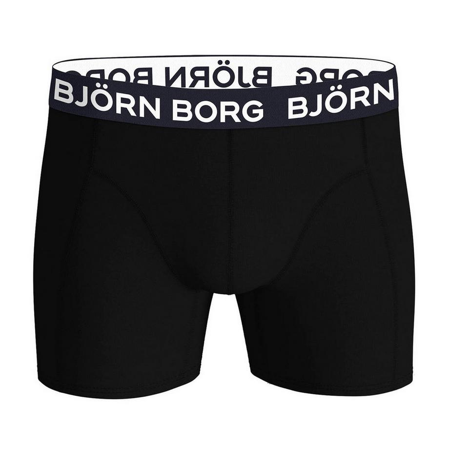 Björn Borg Cotton Stretch Big Logo Trunks 5er Pack  