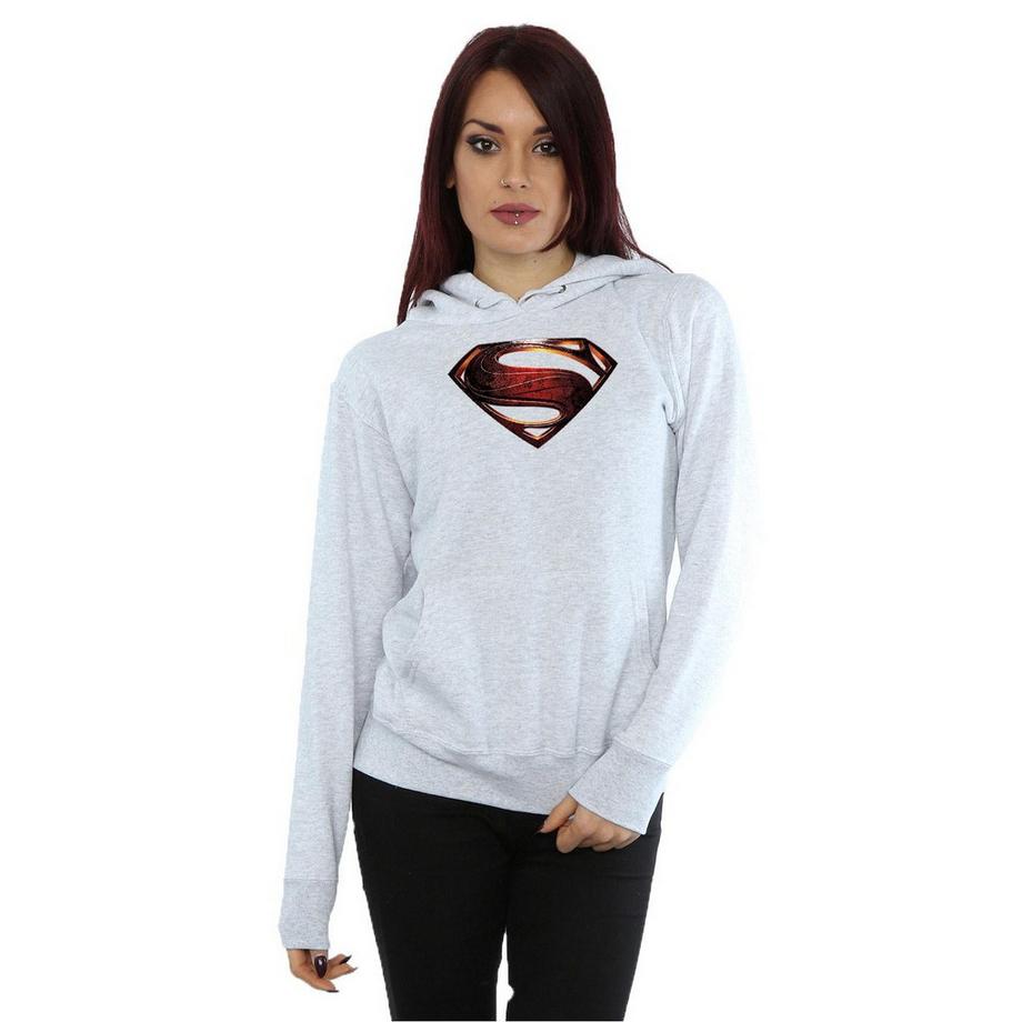 DC COMICS Justice League Superman Logo Kapuzenpullover  