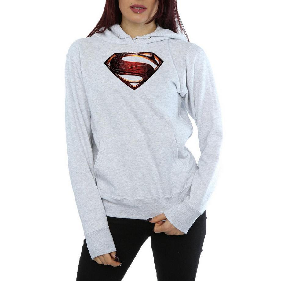 DC COMICS Justice League Superman Logo Kapuzenpullover  