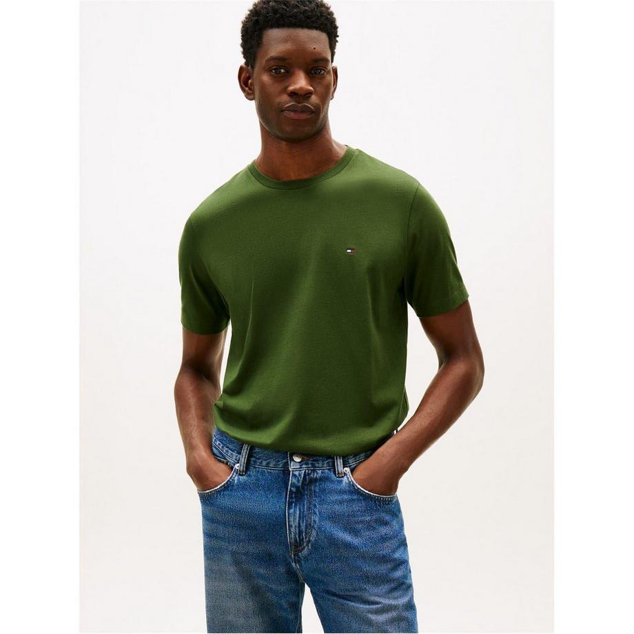 TOMMY HILFIGER  T-Shirt, Rundhalsausschnitt 