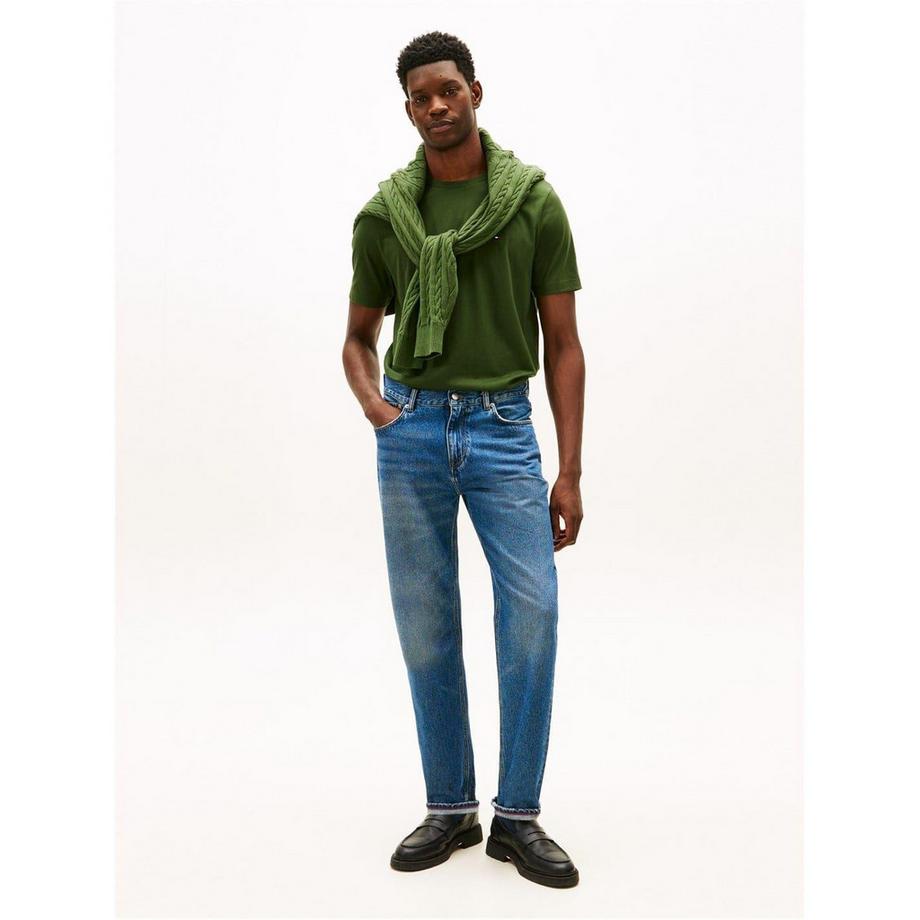 TOMMY HILFIGER  T-Shirt, Rundhalsausschnitt 