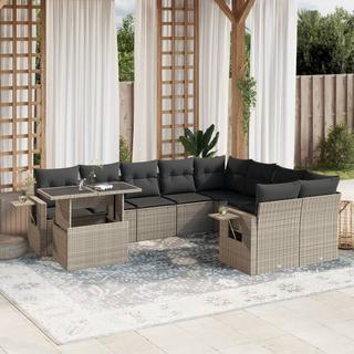 VidaXL Garten sofagarnitur poly-rattan  