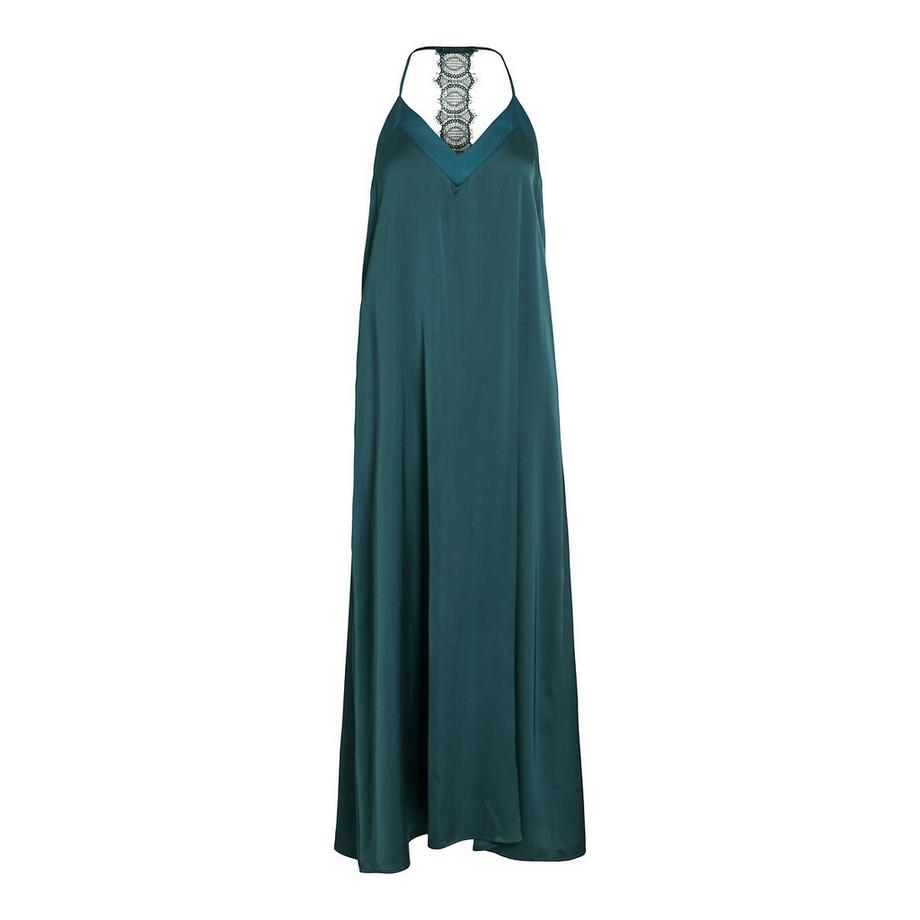 VILA Langes Satin Kleid  
