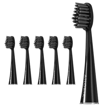 SHINE BRIGHT Set di 6 testine di ricambio per spazzole Extra Clean