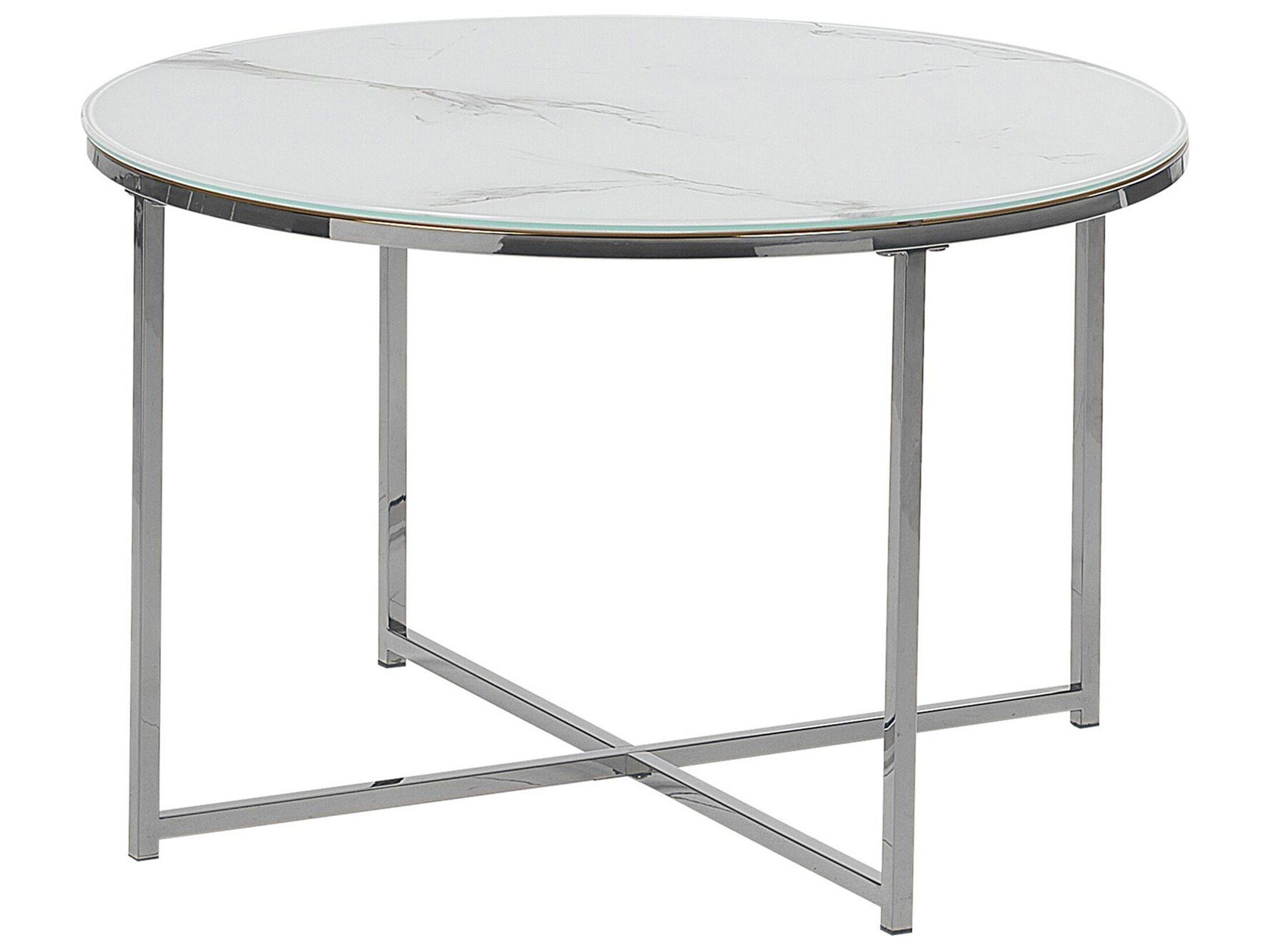 Beliani Table basse en Verre de sécurité Moderne QUINCY  