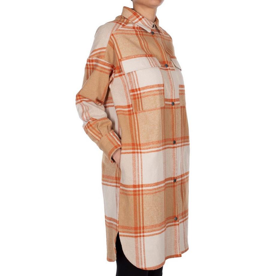 iriedaily Checky Veste Chemise Carreaux Oversize  