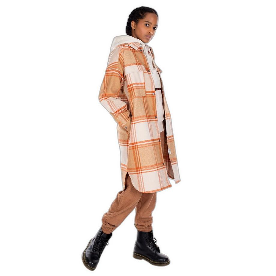 iriedaily Checky Veste Chemise Carreaux Oversize  