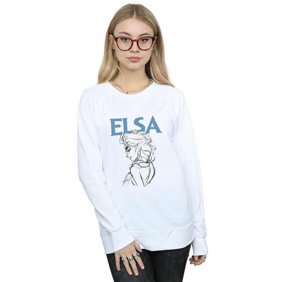 Disney Frozen Elsa Sketch Print Sweatshirt  