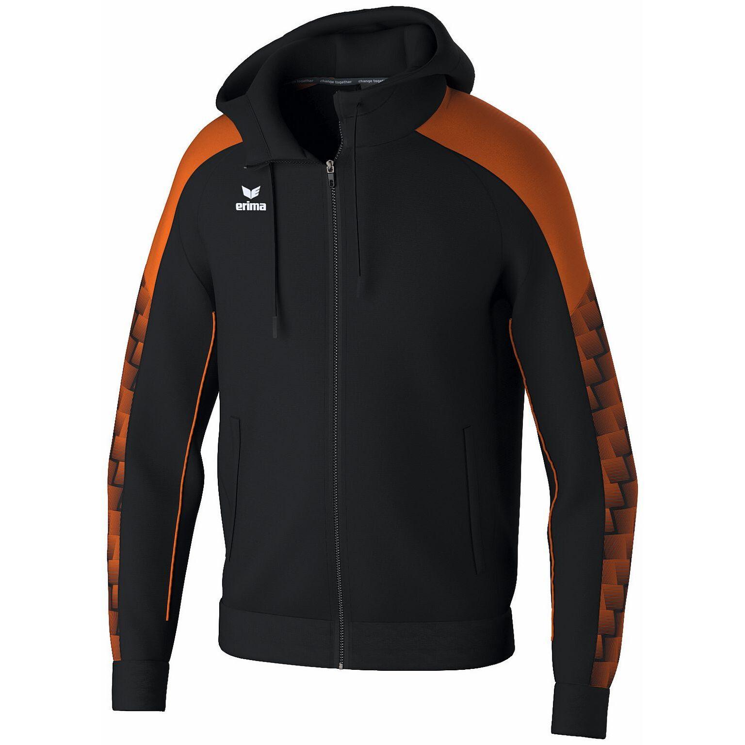 Erima  kinder trainingsjacke mit kapuze evo star 