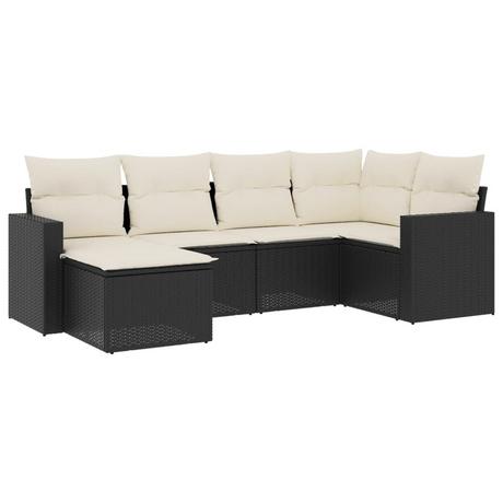 VidaXL Garten sofagarnitur poly-rattan  