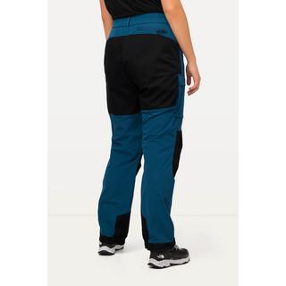 Ulla Popken  Pantaloni da trekking hybrid HYPRAR con dettagli ad alta visibilità e linguetta con chiusura a strappo 