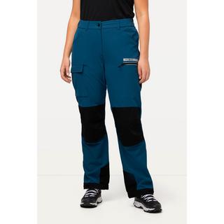 Ulla Popken  Pantaloni da trekking hybrid HYPRAR con dettagli ad alta visibilità e linguetta con chiusura a strappo 