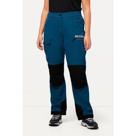 Ulla Popken  Pantaloni da trekking hybrid HYPRAR con dettagli ad alta visibilità e linguetta con chiusura a strappo 