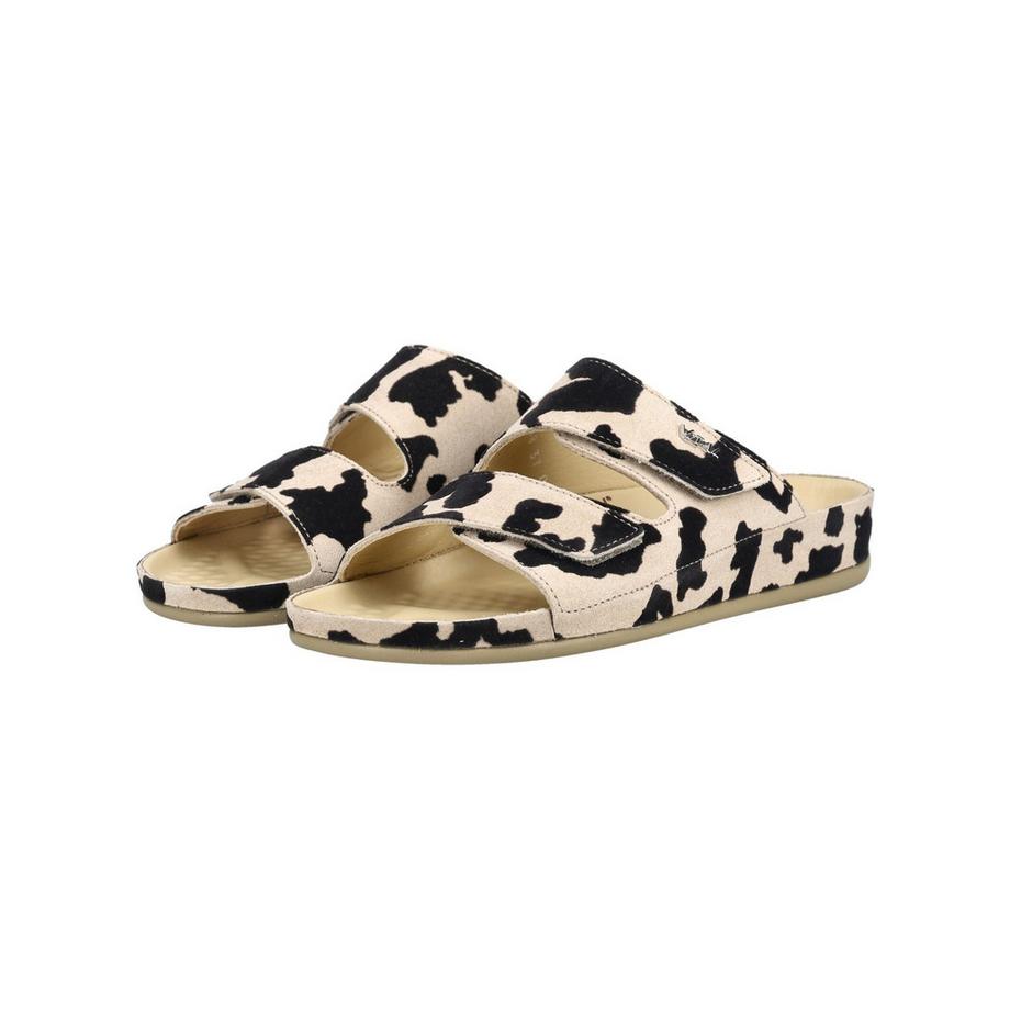 Vital Sandales à glissière motif vache  