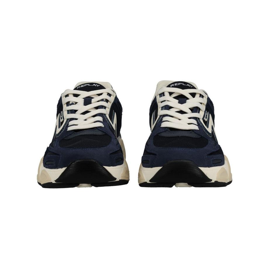 REPLAY Sneaker con inserti strutturati e mesh  