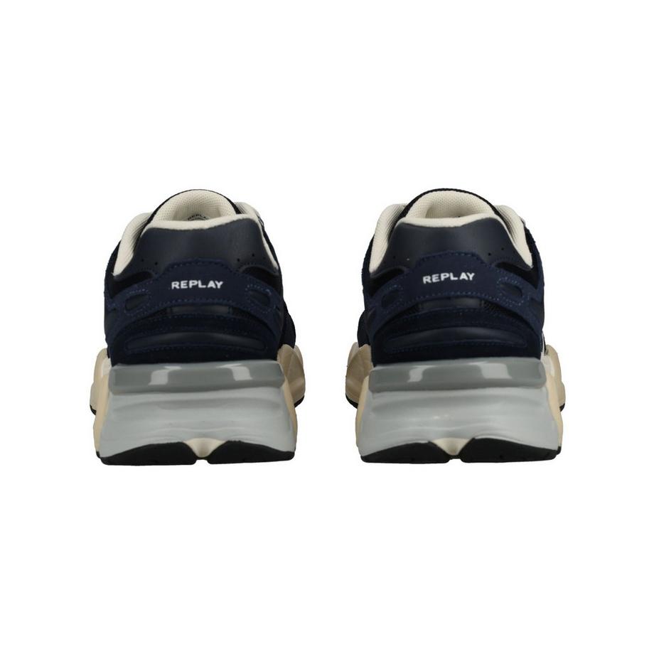 REPLAY Sneaker con inserti strutturati e mesh  