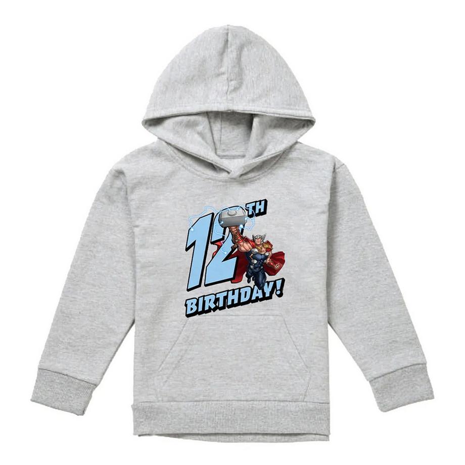 Sweat À Capuche 12ème Anniversaire Motif Thor