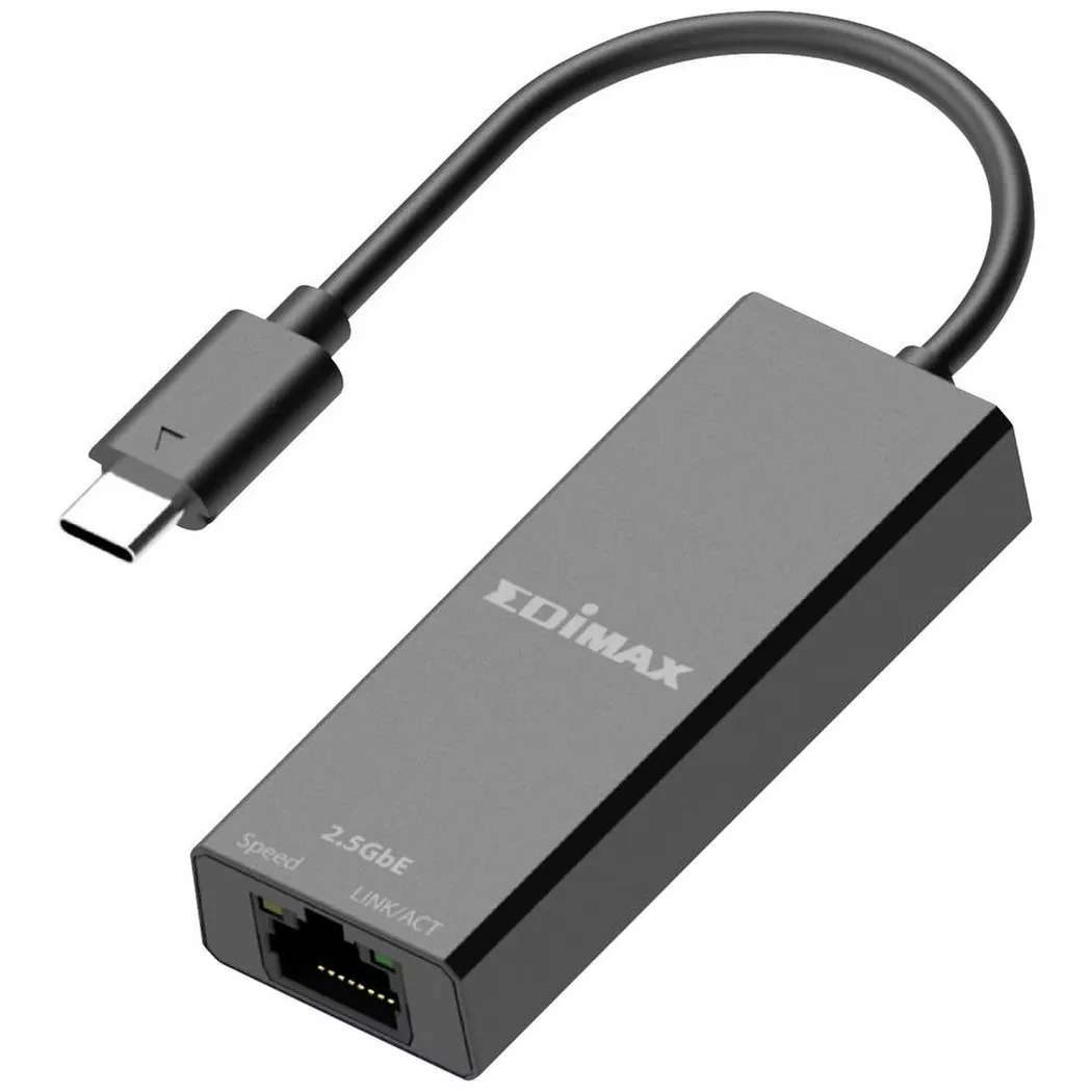 EDIMAX EU-4307 V2 Network adapter 2.5 GBit/s USB C Networking & WiFi
