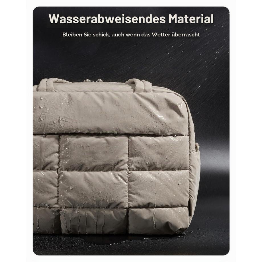 Only-bags.store Borsa Sportiva Puffer con Scomparto per Scarpe  