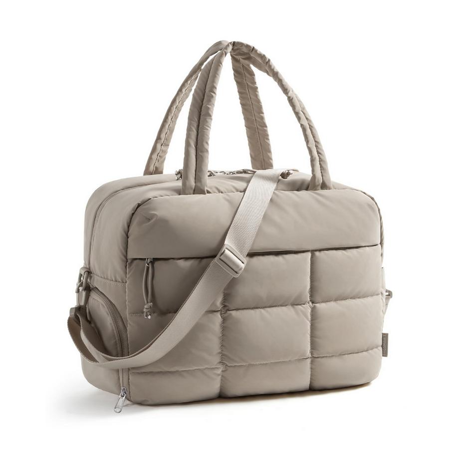 Puffer Sporttasche Kleine Reisetasche mit Schuhfach