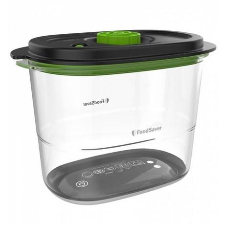 FoodSaver  FoodSaver FFC023X Lebensmittelaufbewahrungsbehälter Oval Box 1,8 l Schwarz, Transparent 1 Stück(e) 