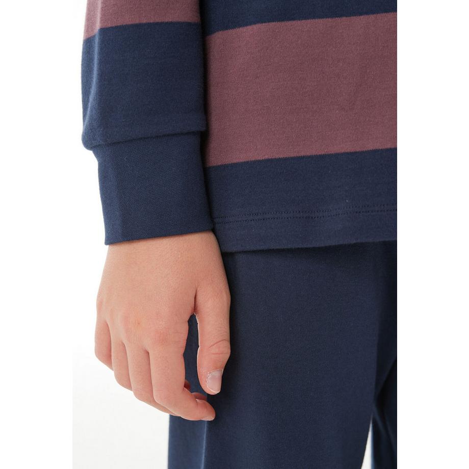 Schiesser  Bündchen Pyjama 