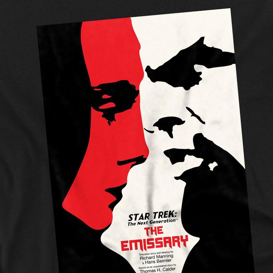 Star Trek Star Trek The Next Generation The Emissary T-Shirt Maniche Lunghe  