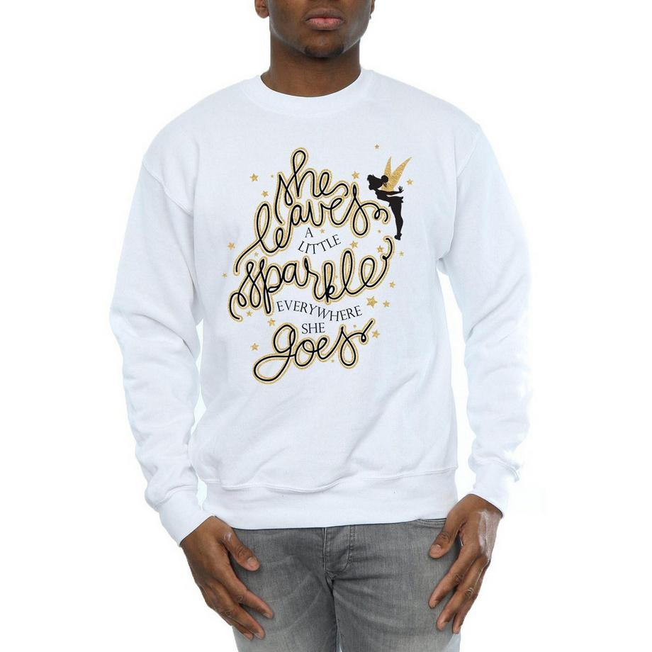 Disney Tinkerbell She Leaves A Little Sparkle Everywhere She Goes Felpa  