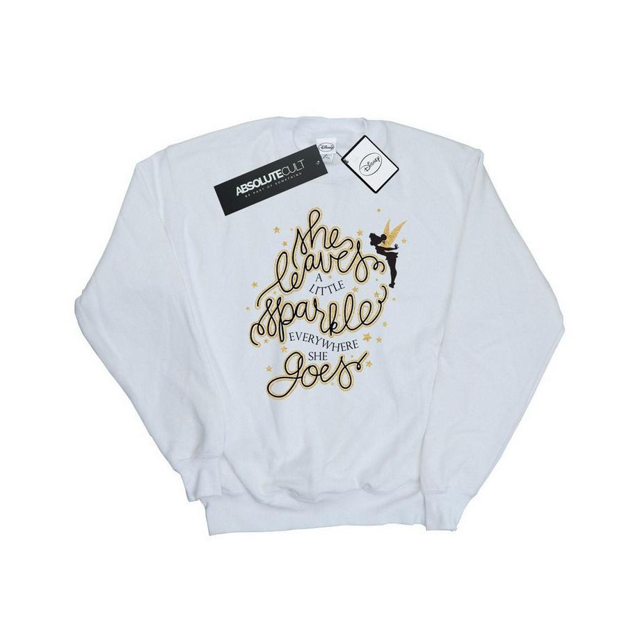 Disney Tinkerbell She Leaves A Little Sparkle Everywhere She Goes Felpa  