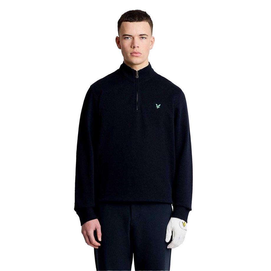 Midlayer, Mit Halbem Reißverschluss, Emblem