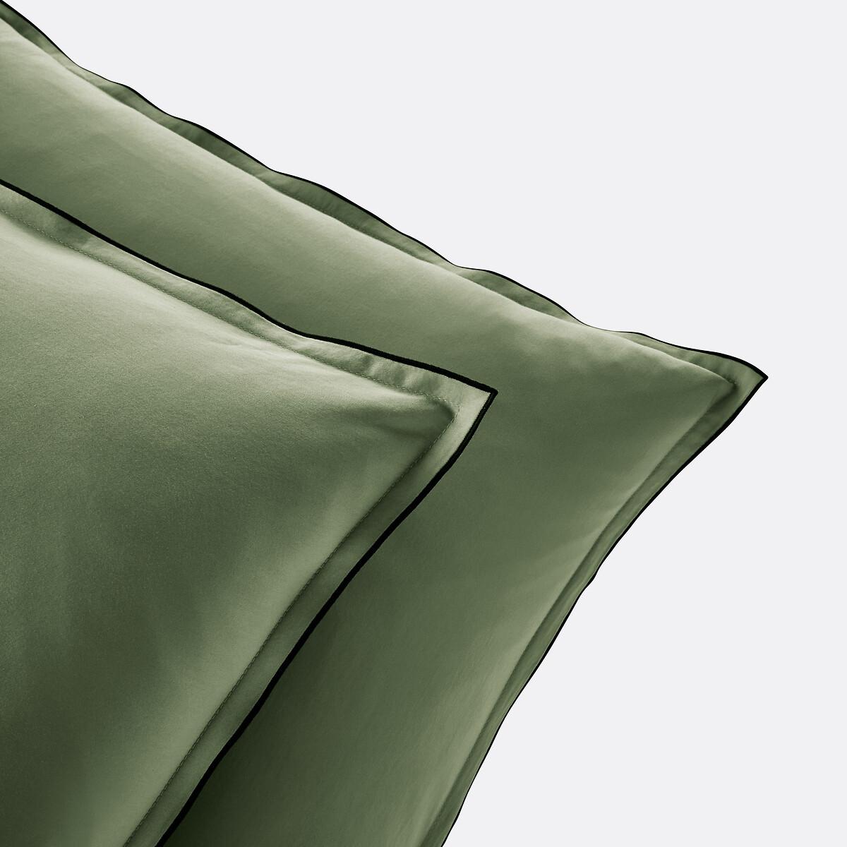 La Redoute Intérieurs Victor Uni Baumwollsatin Kissenbezug  