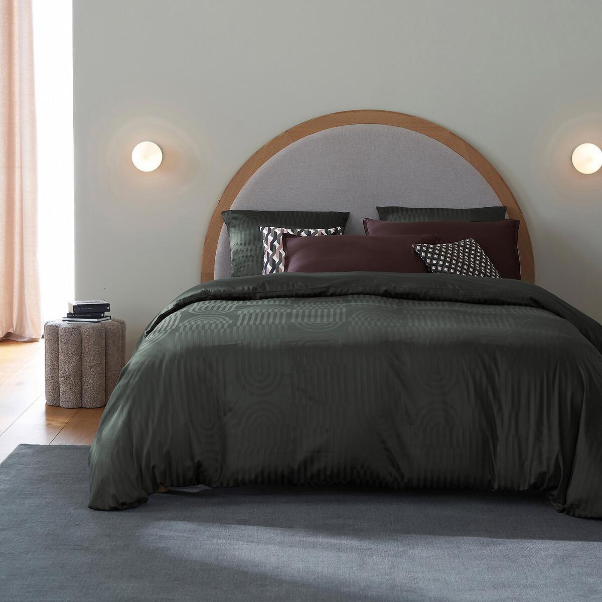 La Redoute Intérieurs Victor Uni Baumwollsatin Kissenbezug  