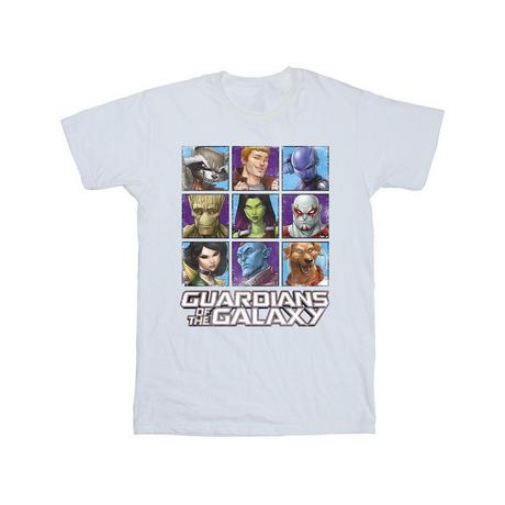 Guardians Of The Galaxy Guardians of the Galaxy Character Grid T-Shirt  