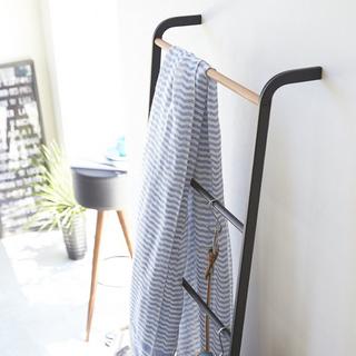 Calicosy Echelle porte serviettes avec 6 barreaux - H160 cm  