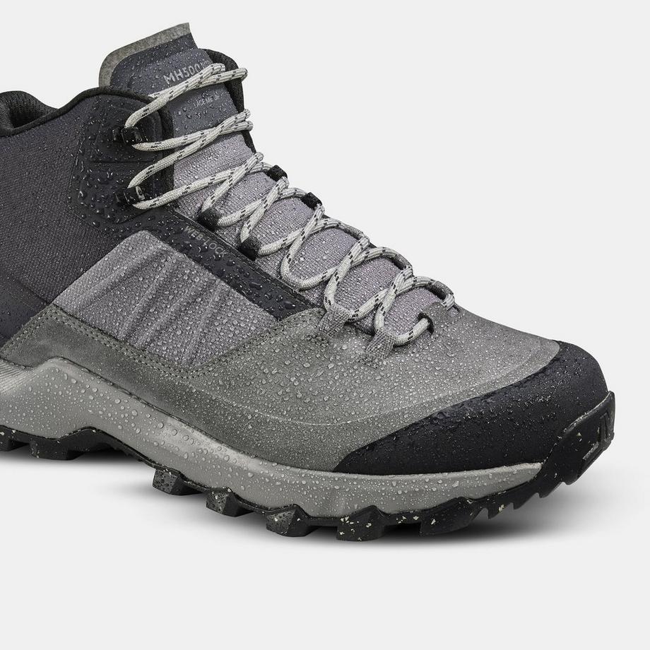 QUECHUA Scarpe sportive uomo semi-alte pelle  
