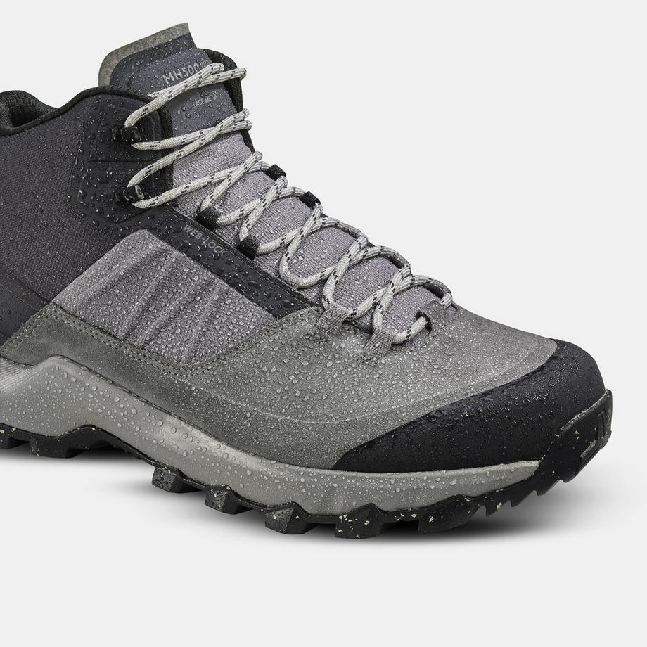 QUECHUA Scarpe sportive uomo semi-alte pelle  